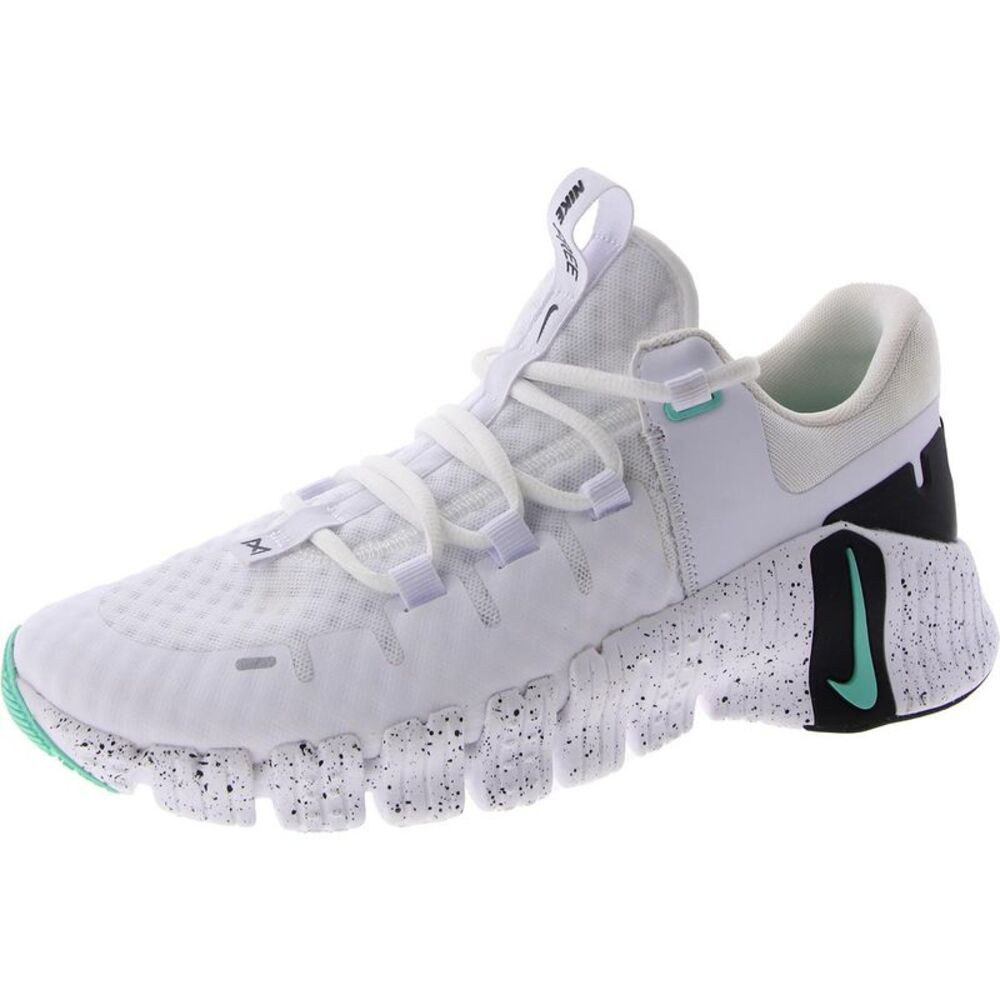 Nike Womens Free Metcon 5 White Fitness Running & Training Shoes Sneakers NWT